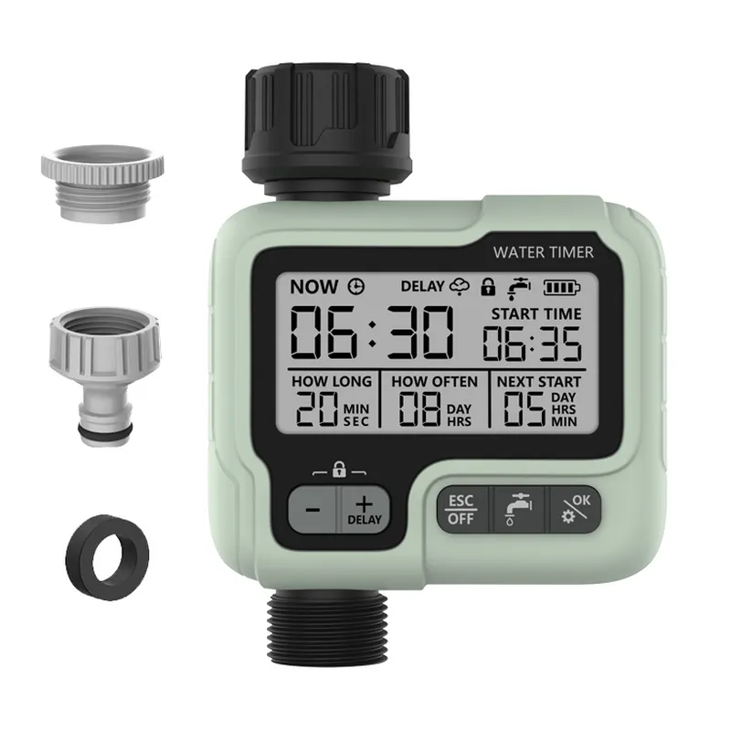 Drip Irrigation Kit - Automatische Bewässerungsanlage Gartenbewässerungssystem Intelligenter Timer-Controller für