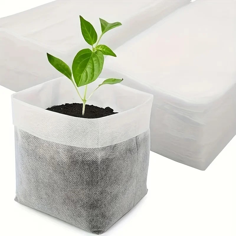 Grow Bags - Wasserdurchlässige, atmungsaktive, nicht gewebte Pflanztaschen, wiederverwendbare