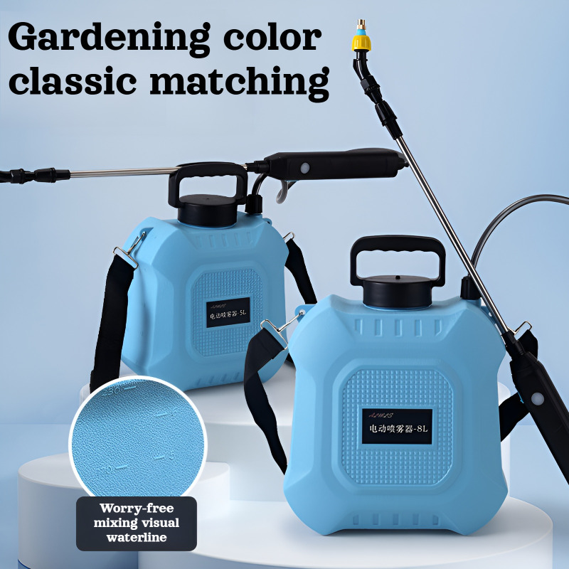 Gardening Tools Rake - 5L/8L USB wiederaufladbare elektrische Gießkanne tragbare