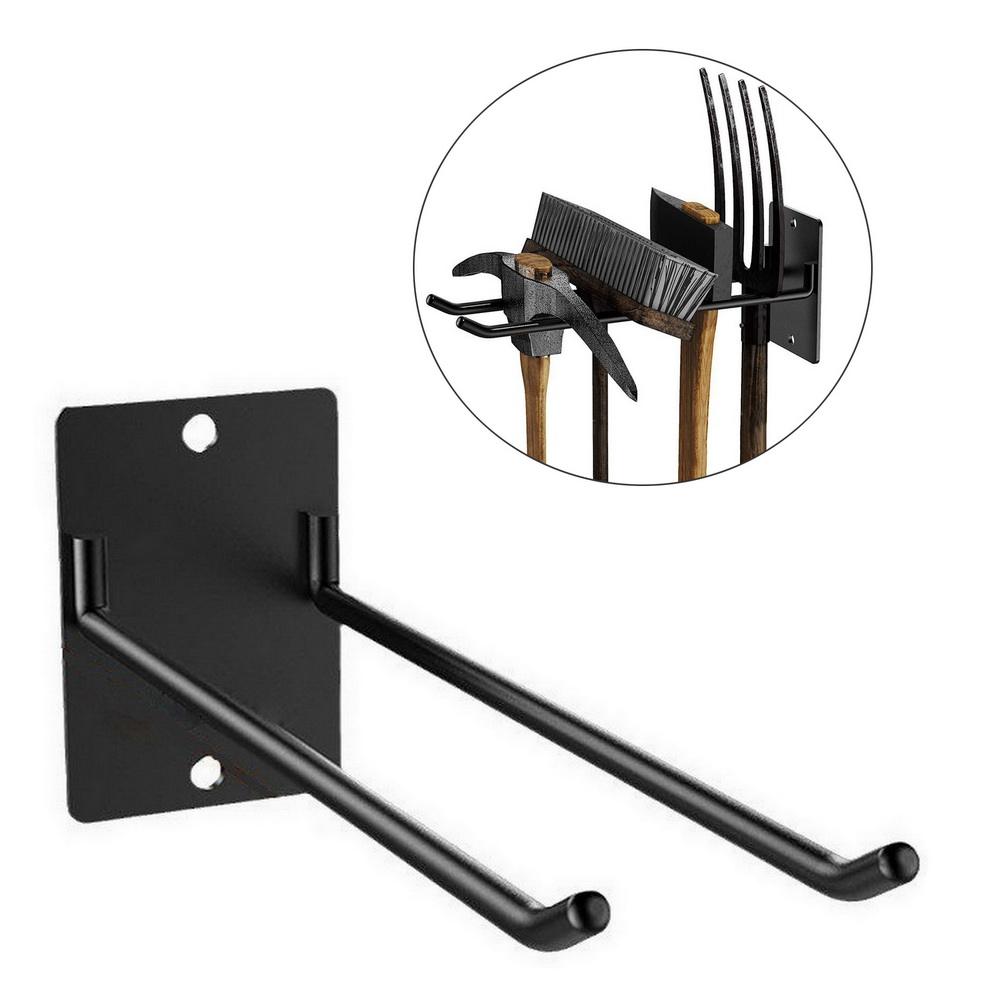 Gardening Tools Store - Wandmontierter Schaufelhalter, Gartenwerkzeug-Organizer, lange Garagenhaken zur