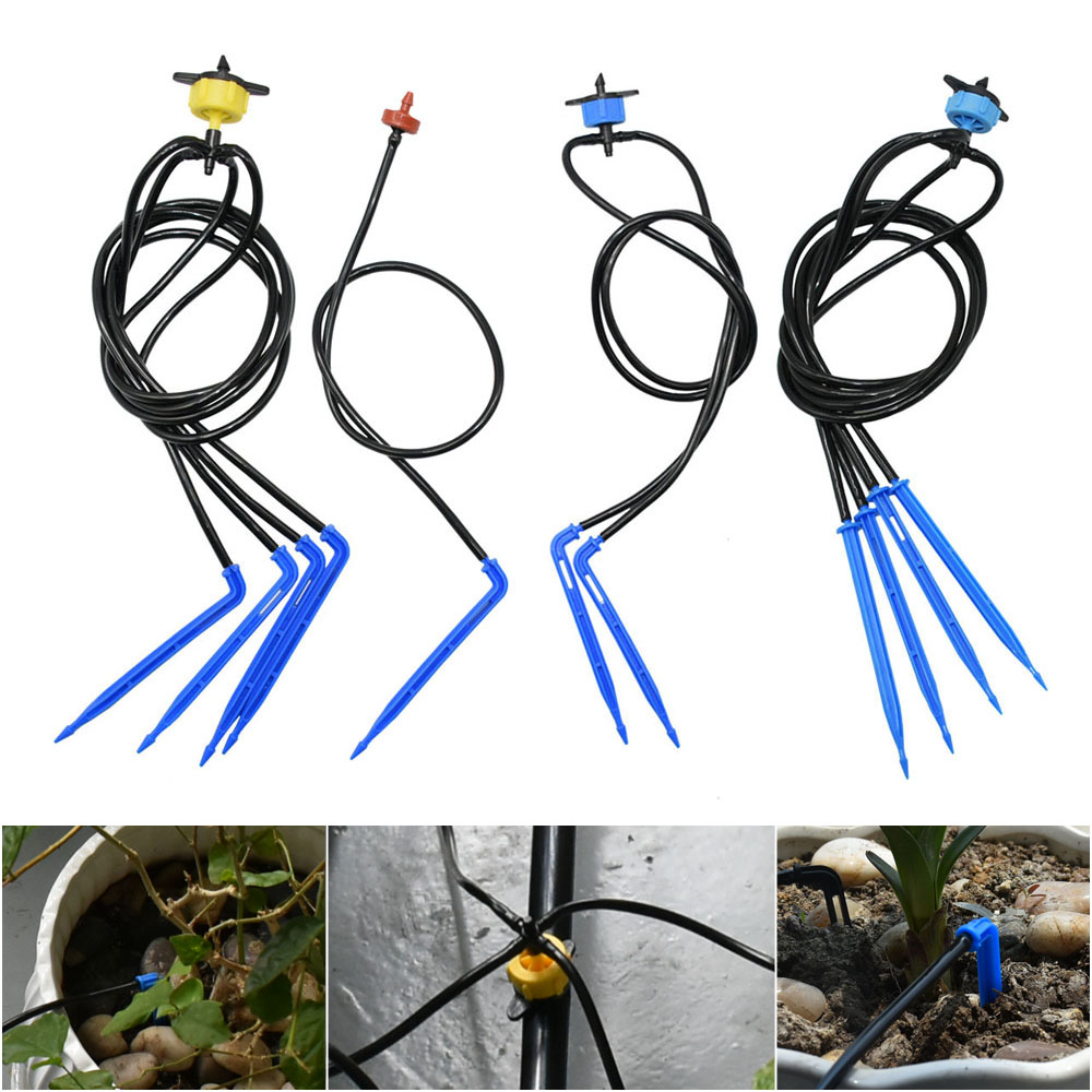 Drip Irrigation Kit - Gewächshaus Topf Curved Pfeil Tropf Bewässerung