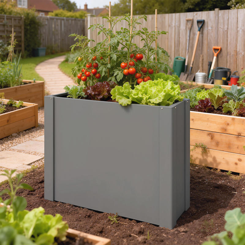 Outsunny Hochbeet aus verzinkt – Raised Bed Planter Box Bewertung und Preis