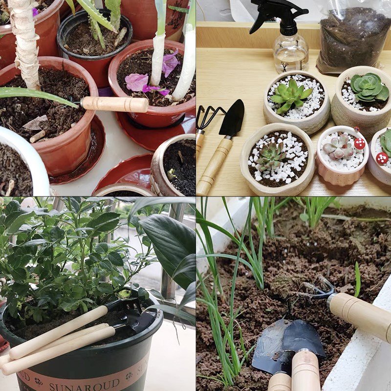 3-teiliges Mini-Gartengeräte-S – Gardening Tools Rake Bewertung und Preis