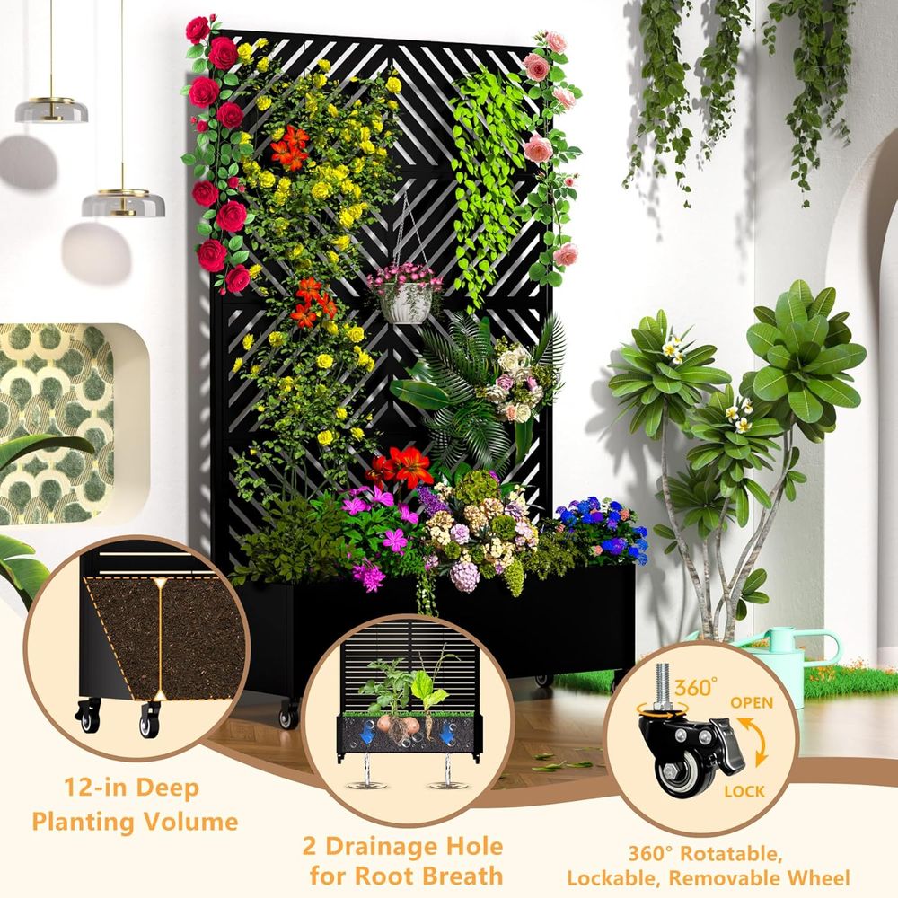 MTART Metall-Pflanzkasten mit  – Raised Bed Planter Box Bewertung und Preis
