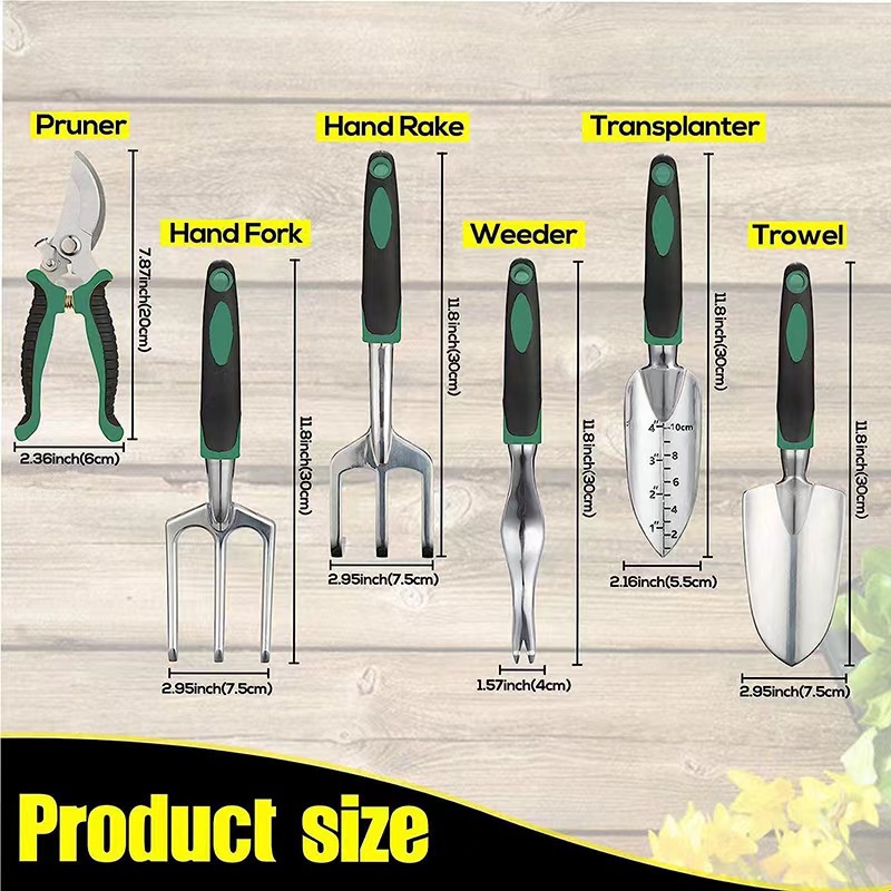 11-teiliges Gartenwerkzeug-Set – Gardening Tools Rake Bewertung und Preis