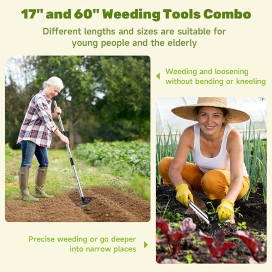 60-Zoll Unkrautstecher mit lan – Gardening Tools Rake Bewertung und Preis