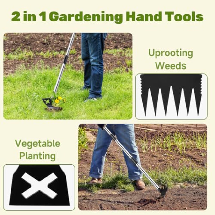 60-Zoll Unkrautstecher mit lan – Gardening Tools Rake Bewertung und Preis