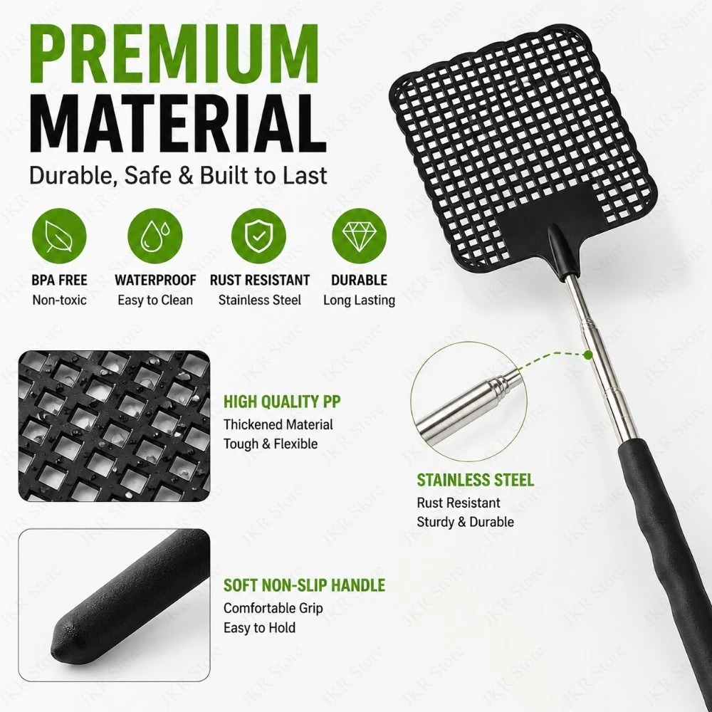 Schwarze Fliegenklatsche 1/2/5 – Gardening Tools Uses Bewertung und Preis