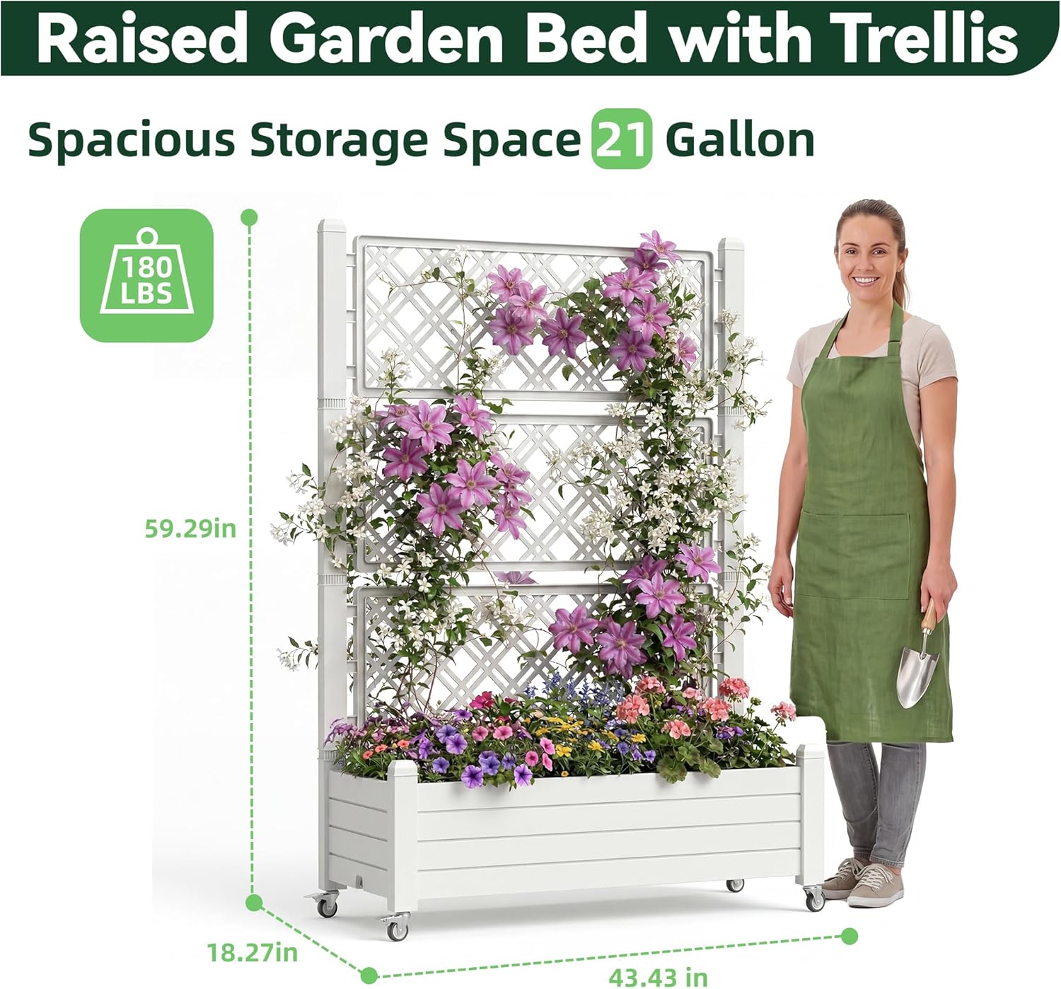Rankgitter für Hochbeet, mit R – Raised Bed Planter Box Bewertung und Preis