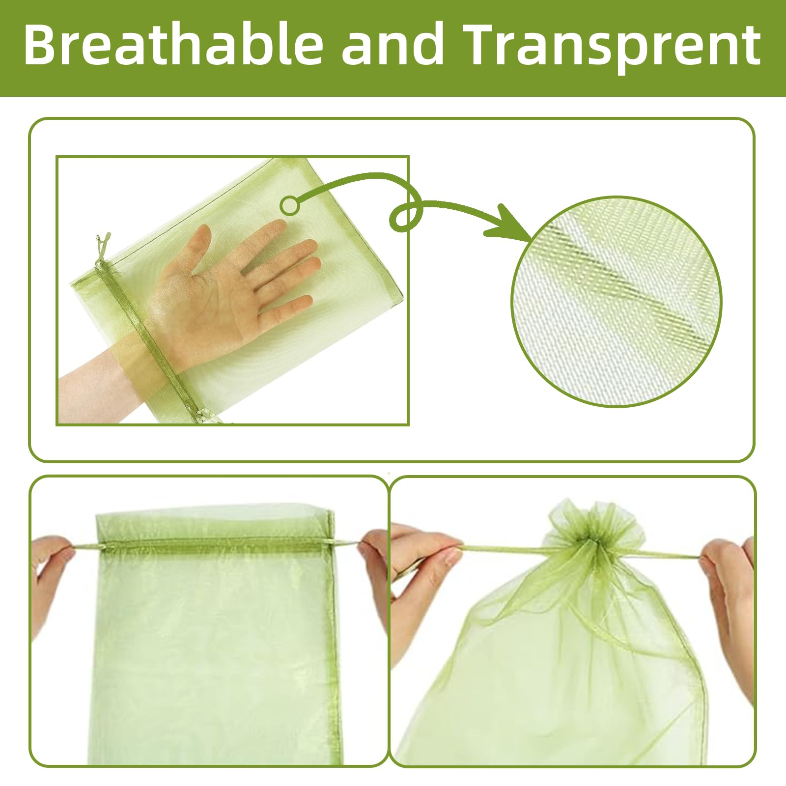 Effektives Vogelschutznetz Obs – Grow Bags Bewertung und Preis