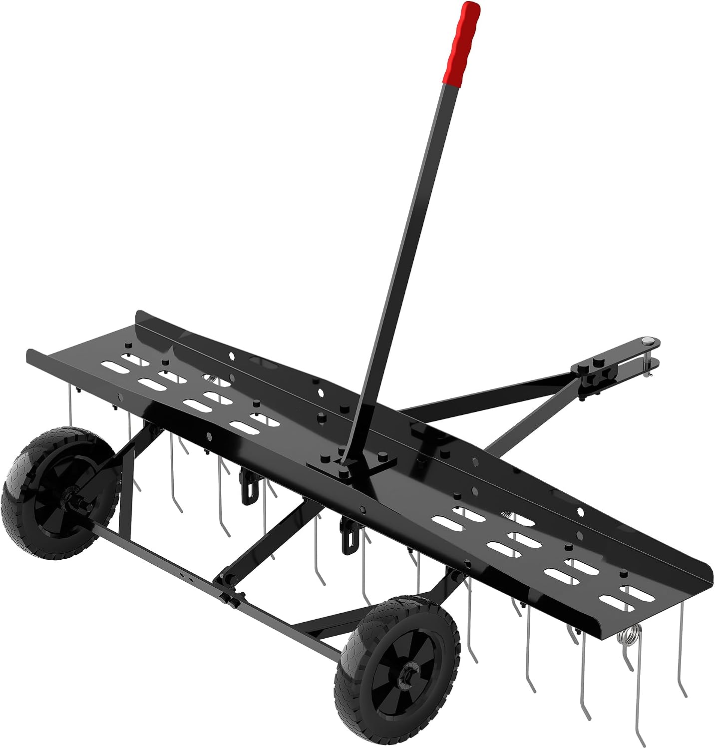 Anhängbare Rasenbelüfter-Bürst – Gardening Tools Rake Bewertung und Preis