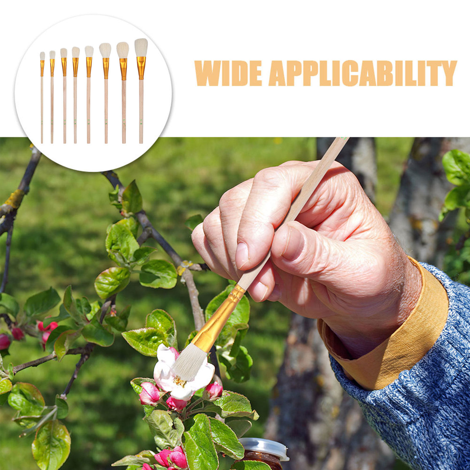 16-teiliges Blütenpollinator-B – Gardening Tools Vegetables Bewertung und Preis