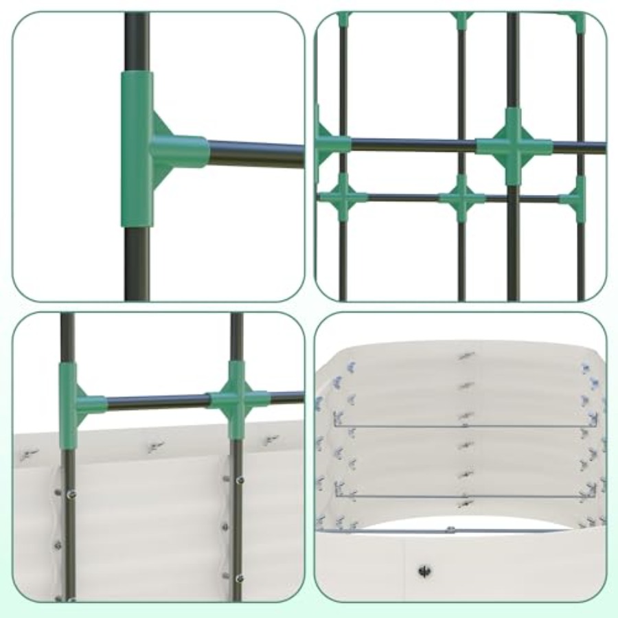 96 cm Hohes Verzinktes Hochbee – Raised Bed Planter Box Bewertung und Preis