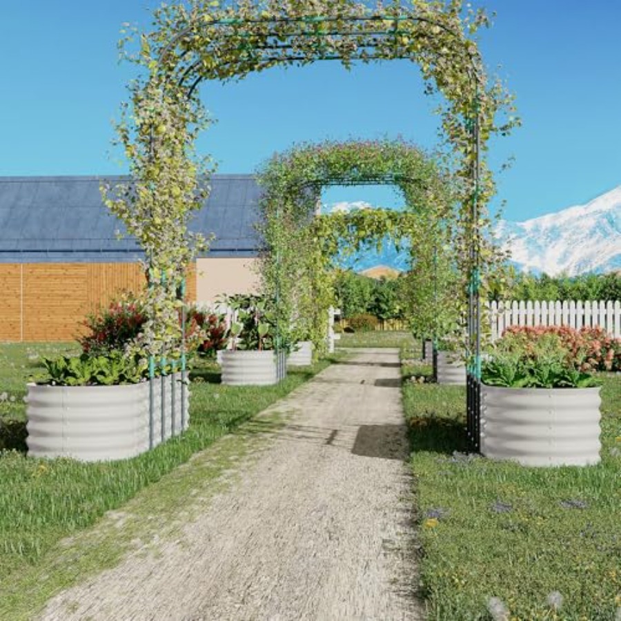 96 cm Hohes Verzinktes Hochbee – Raised Bed Planter Box Bewertung und Preis