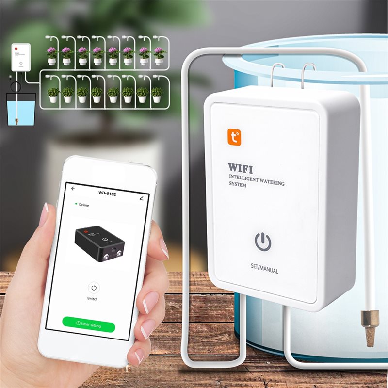 ABMR-Tuya Smart WLAN-Gartenbew – Drip Irrigation Kit Bewertung und Preis