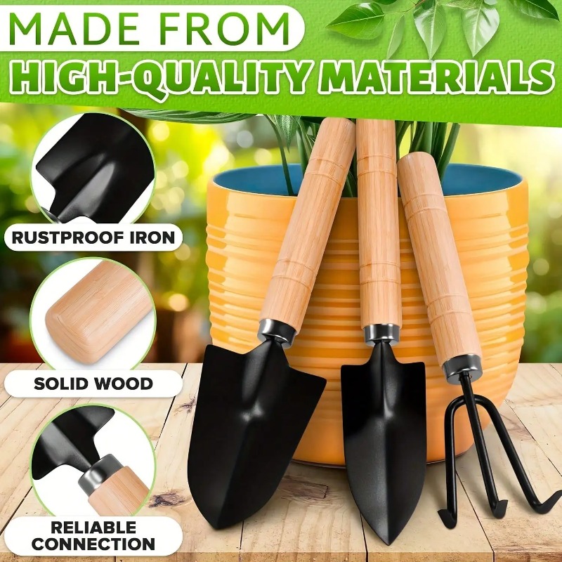3-teiliges Mini-Gartengeräte-S – Gardening Tools Rake Bewertung und Preis