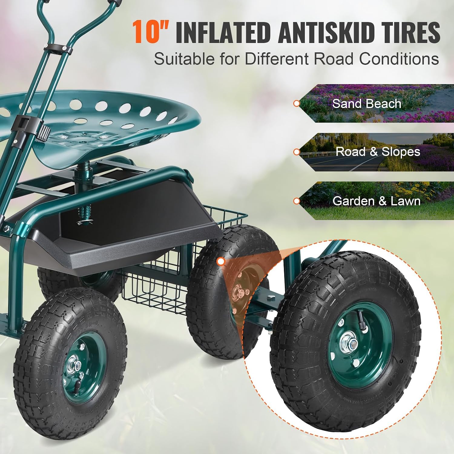 Gartenwagen mit Rollen und Arb – Gardening Tools Uses Bewertung und Preis